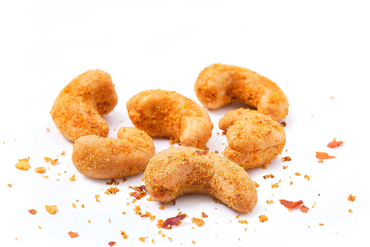 Spicy Maple Chili Cashews