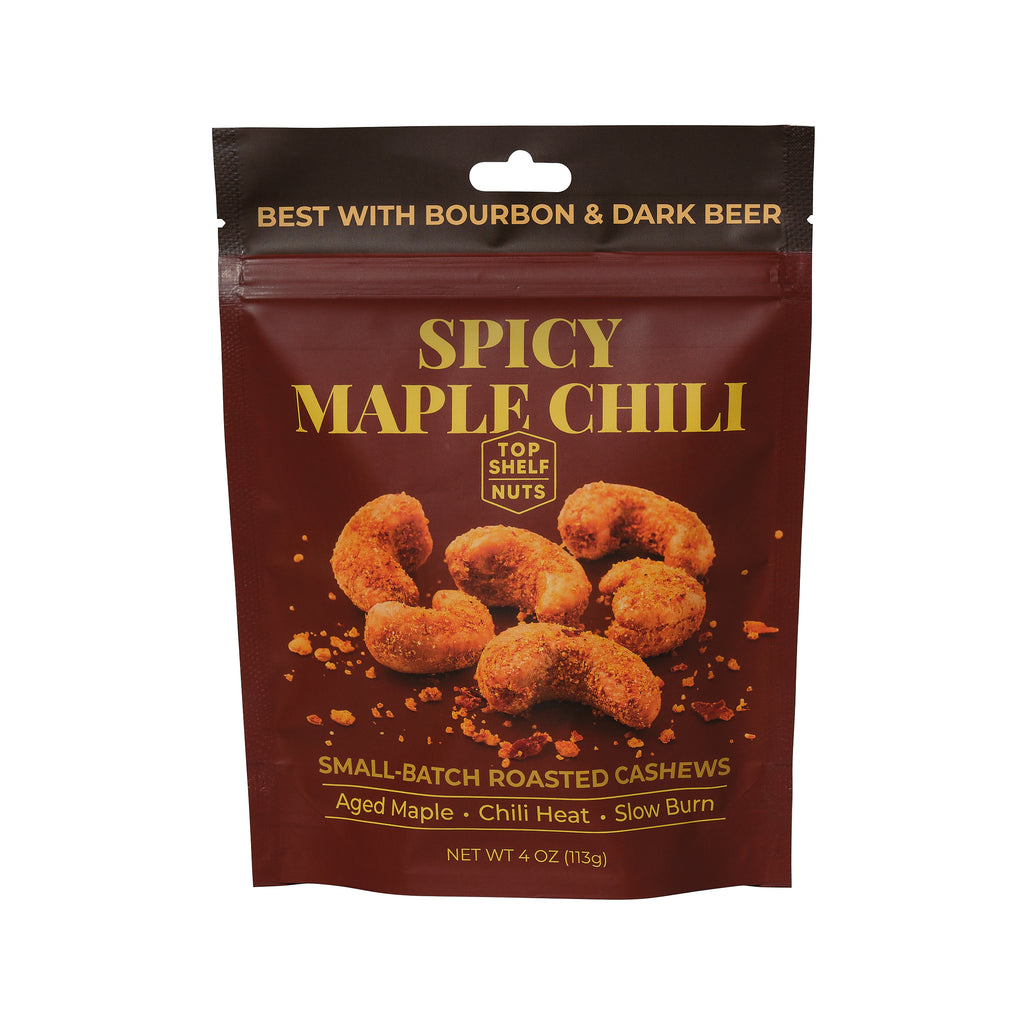 Spicy Maple Chili Cashews