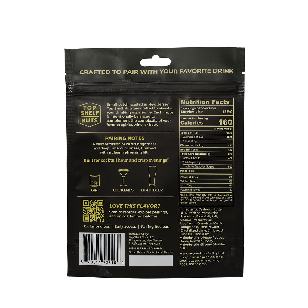 Umami Citrus Zing Cashews